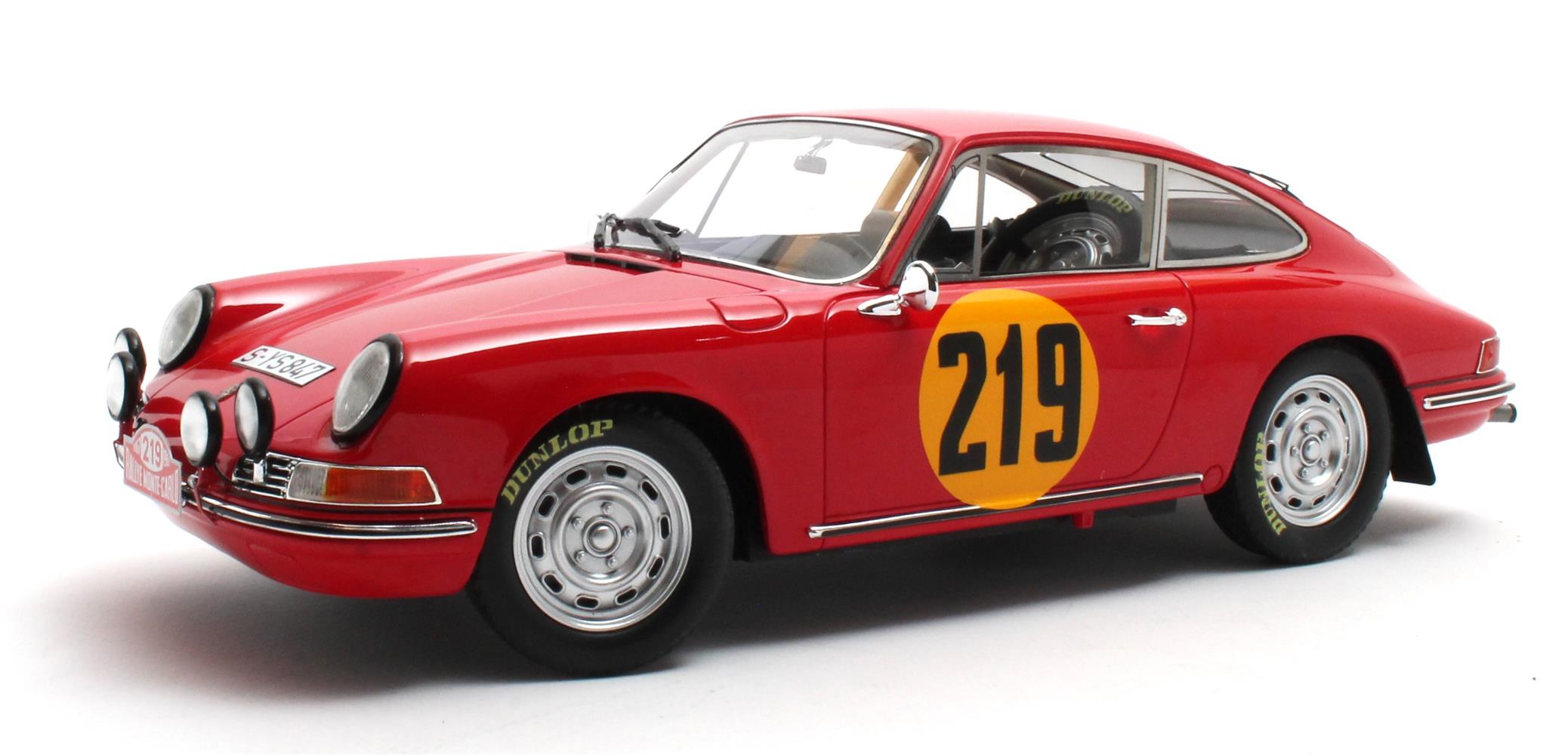 Porsche 911 No.219 Monte Carlo 1967 - 1:18